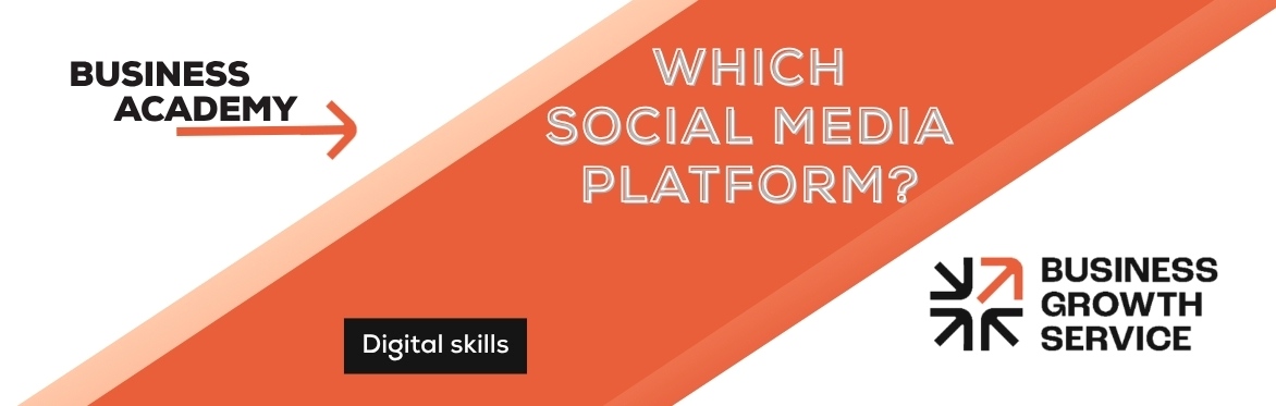 Which Social Media Platform to use (text only)
